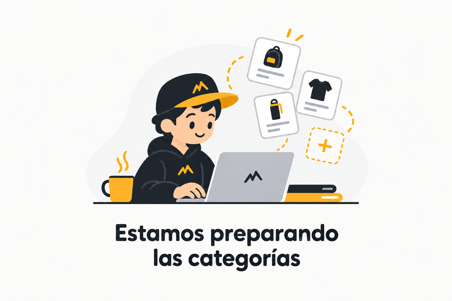 Estamos preparando las categorías