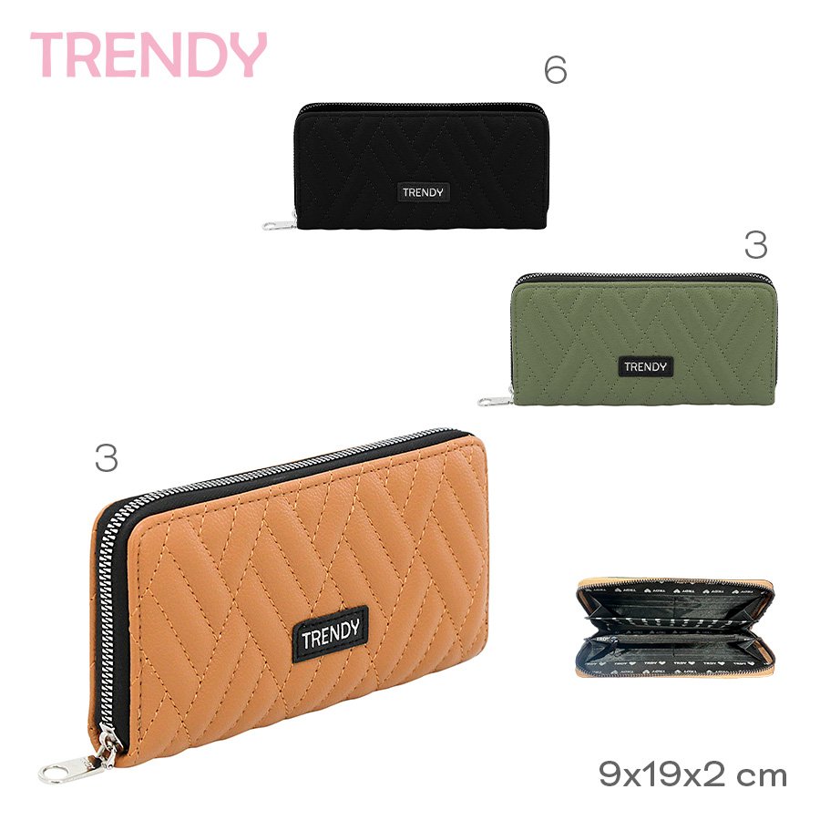 Billetera TRENDY 1 cierre