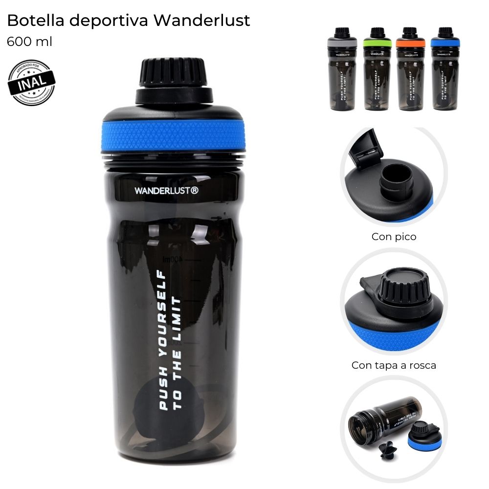 Botellita deportiva Wanderlust