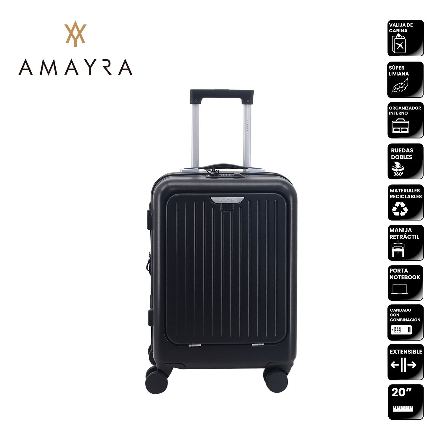 Carry on SKORA Black