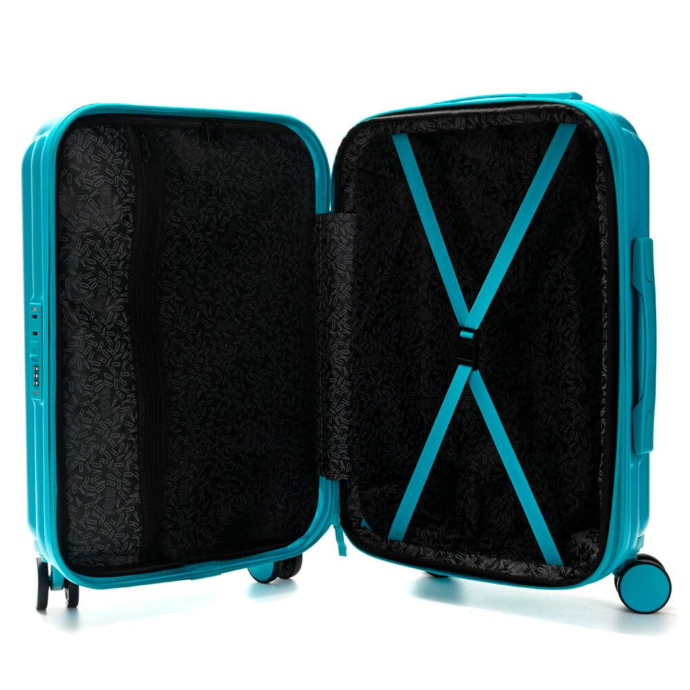Set Carry on + Beauty SKORA Blue