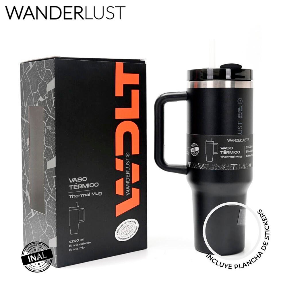 Vaso termico WANDERLUST Negro